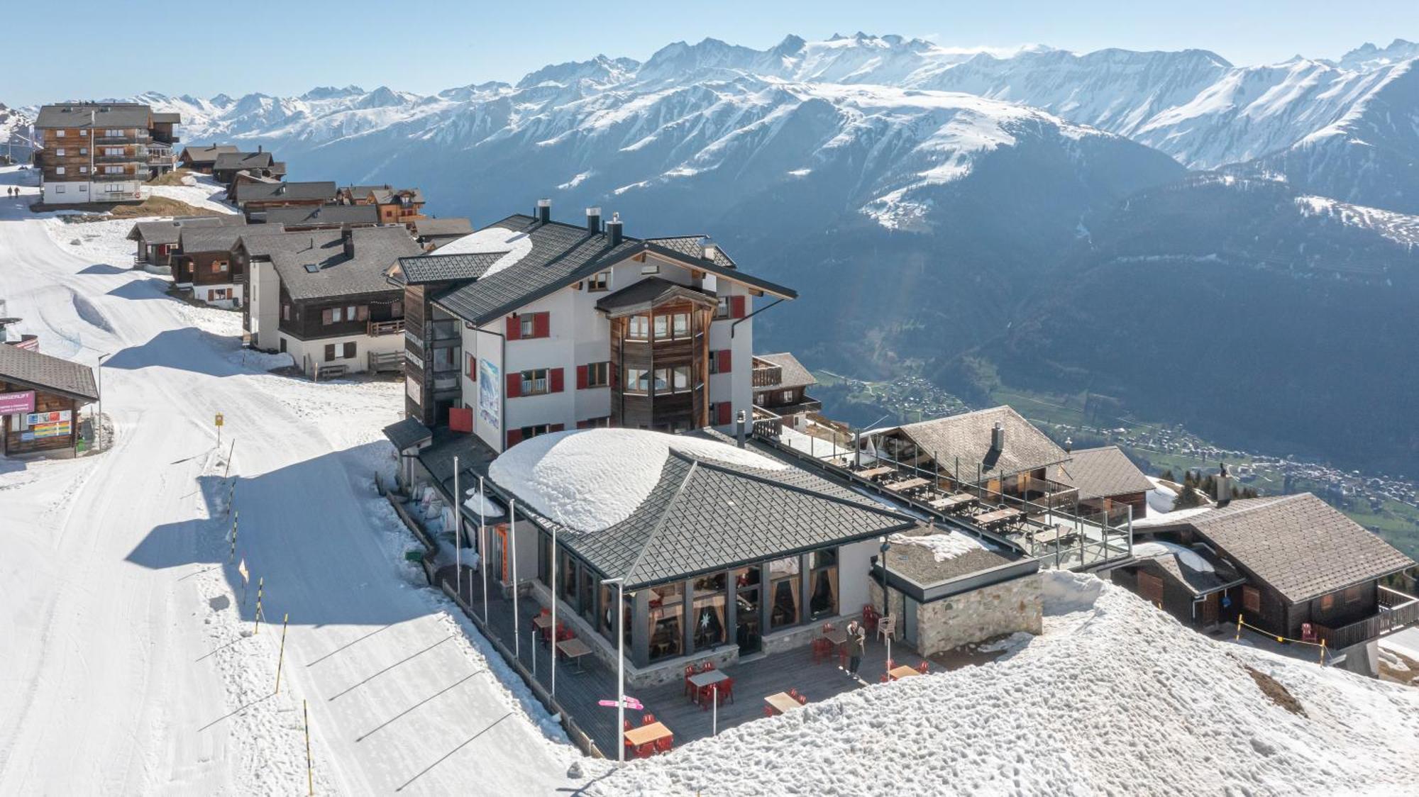 Appartmenthaus Bergfreund Fiesch Eksteriør billede
