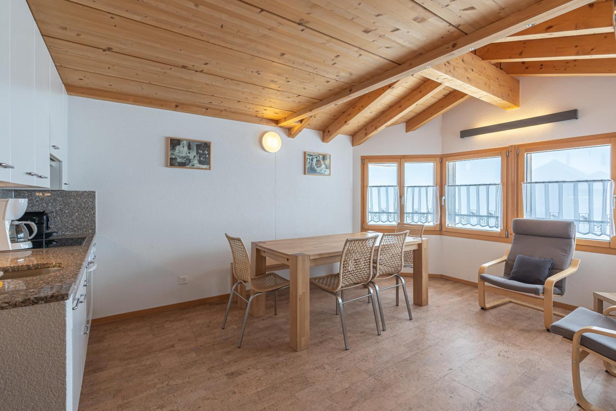 Appartmenthaus Bergfreund Fiesch Eksteriør billede