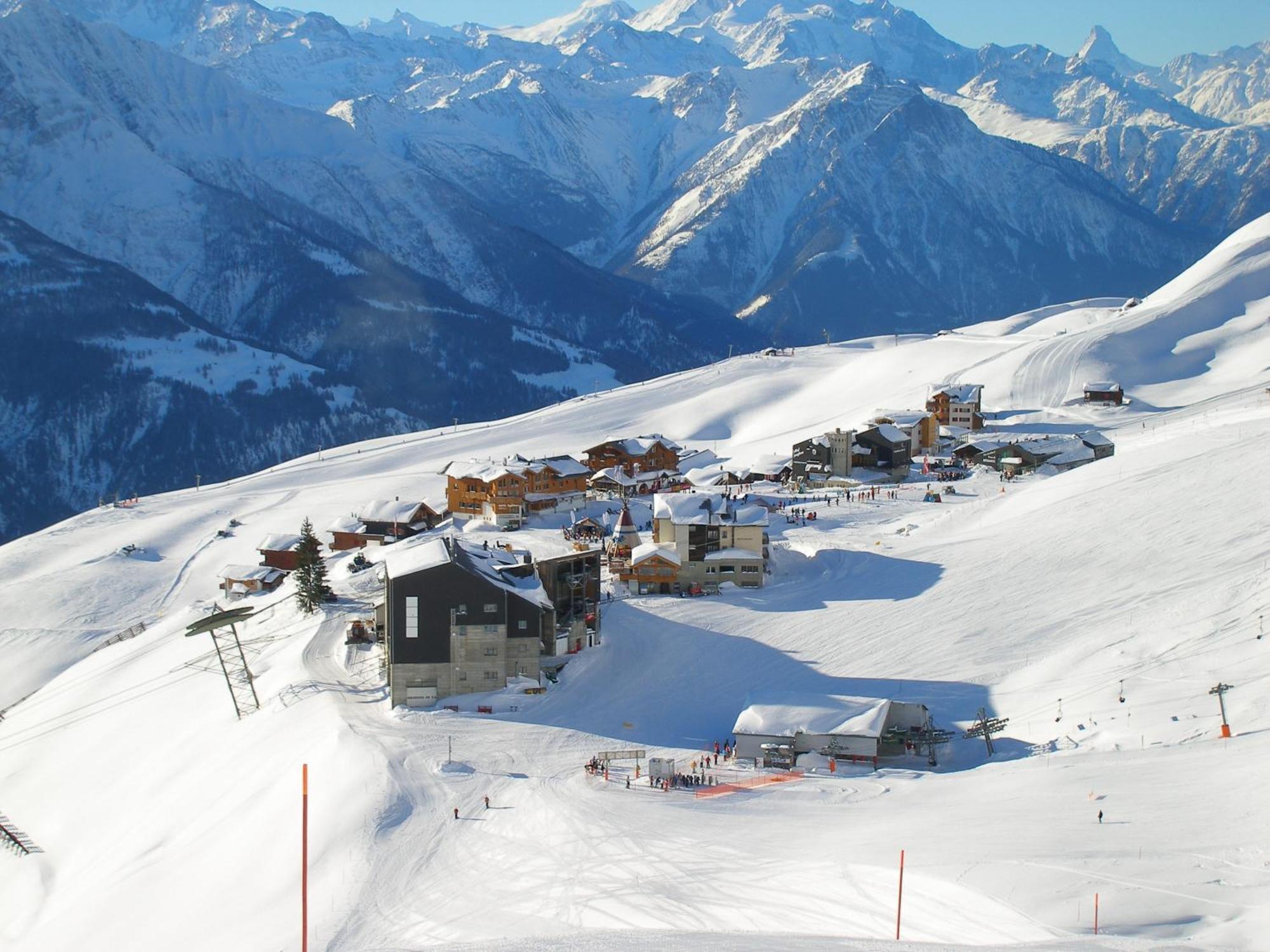 Appartmenthaus Bergfreund Fiesch Eksteriør billede